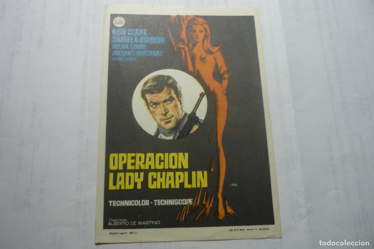 Cine: programa operacion lady chaplin ken clark rc - Foto 1