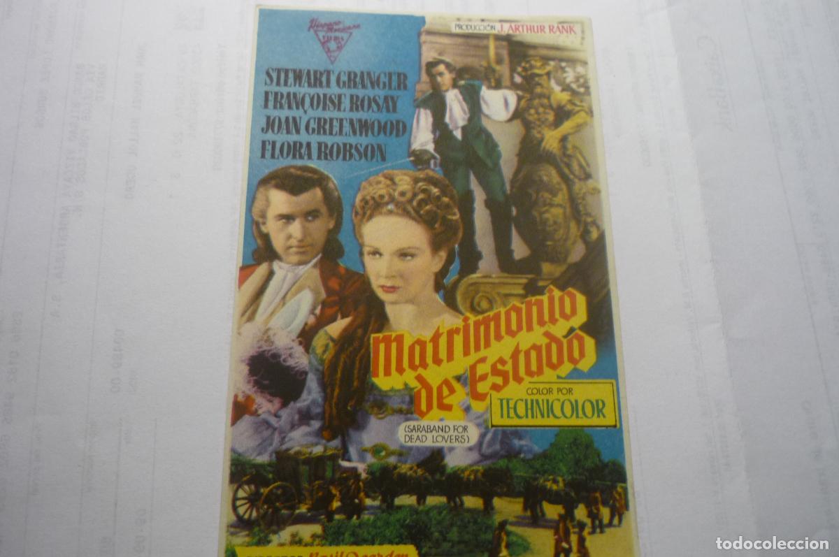 Cine: programa matrimonio de estado stewart granger rc - Foto 1