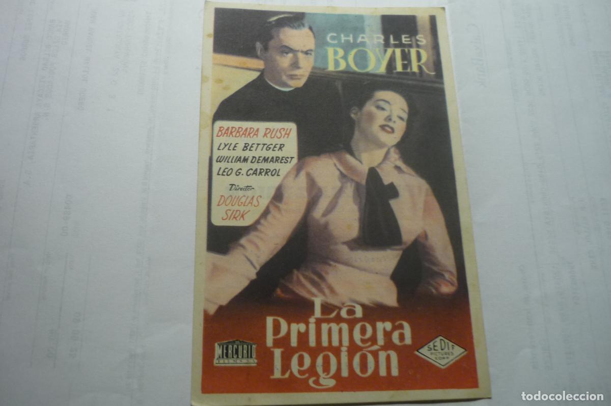 Cine: programa la primera legion charles boyer publicidad - Foto 1