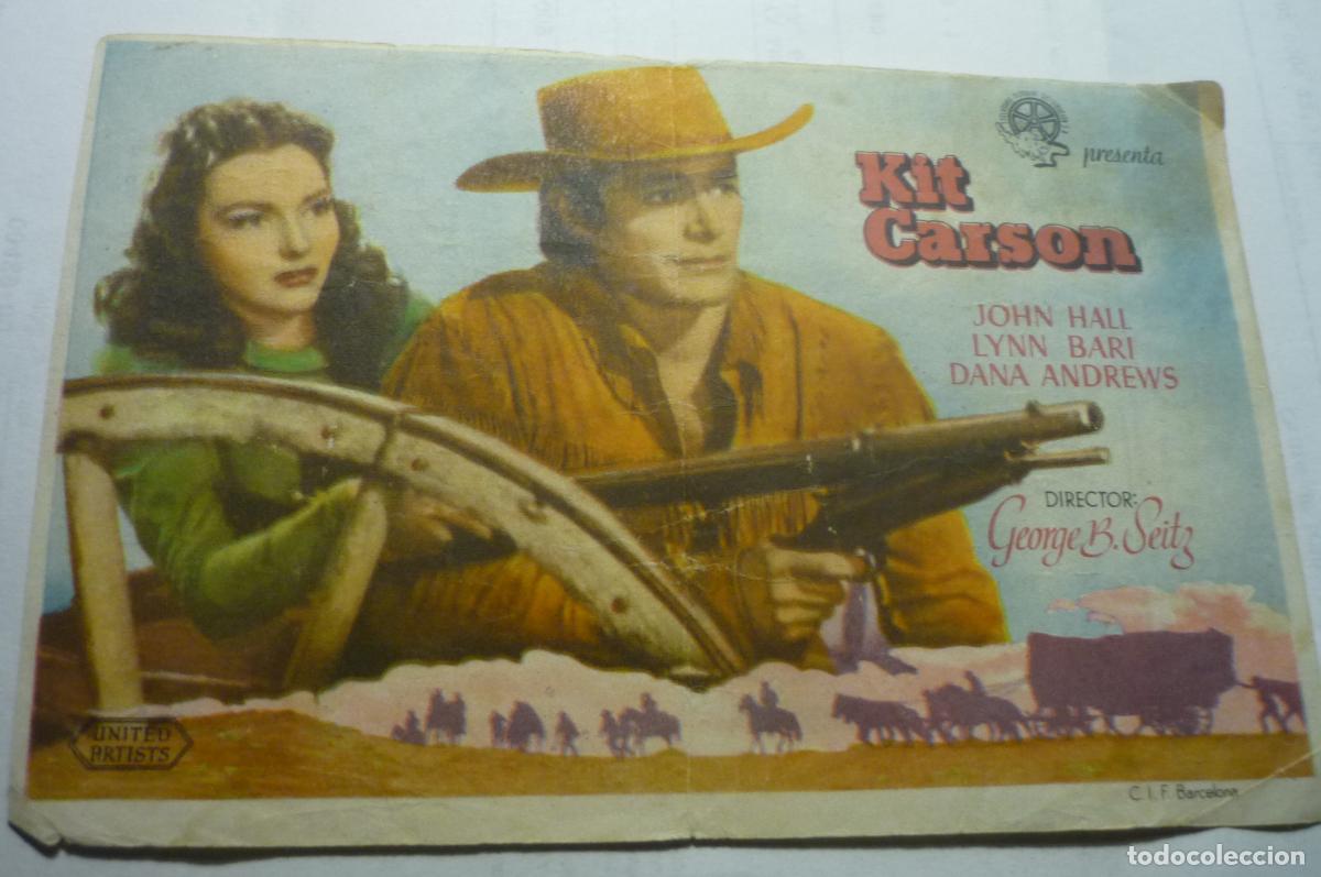 Cine: programa kit carson john hall publicidad el cid .chella - Foto 1