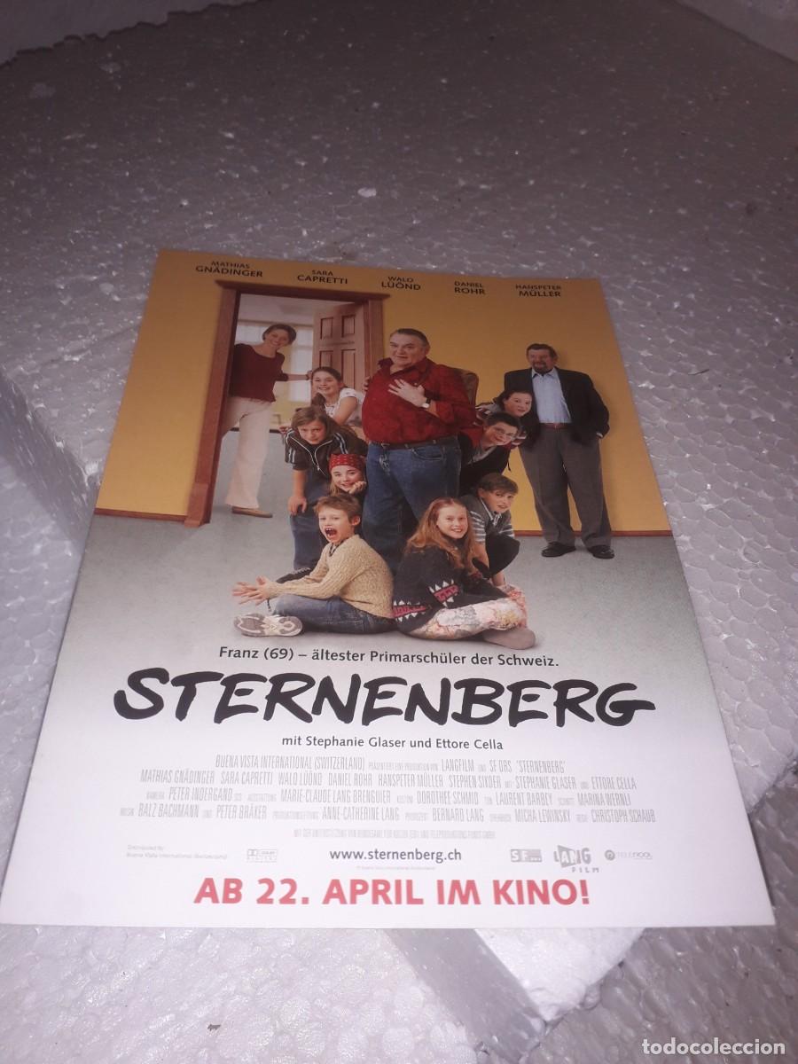 Cine: programa postal de cine folleto de mano sternenberg en aleman - Foto 1