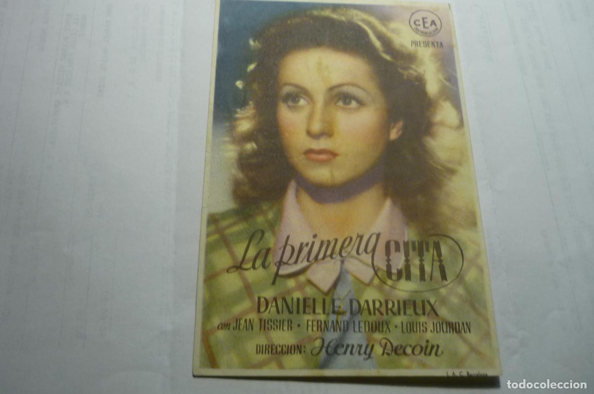 Cine: programa la primera cita danielle darrieux publicidad - Foto 1
