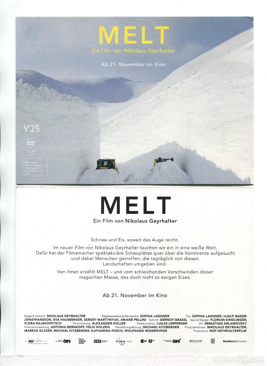 Cine: MELT, de Nikolaus Geyrhalter. PROGRAMA AUSTRIACO. - Foto 1