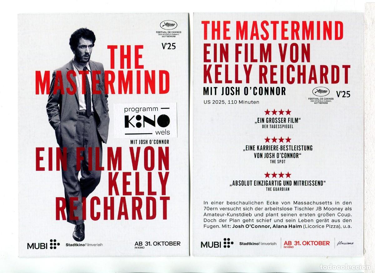 Cine: THE MASTERMIND, con Mit Josh O&acute;Connor. PROGRAMA AUSTRIACO. - Foto 1