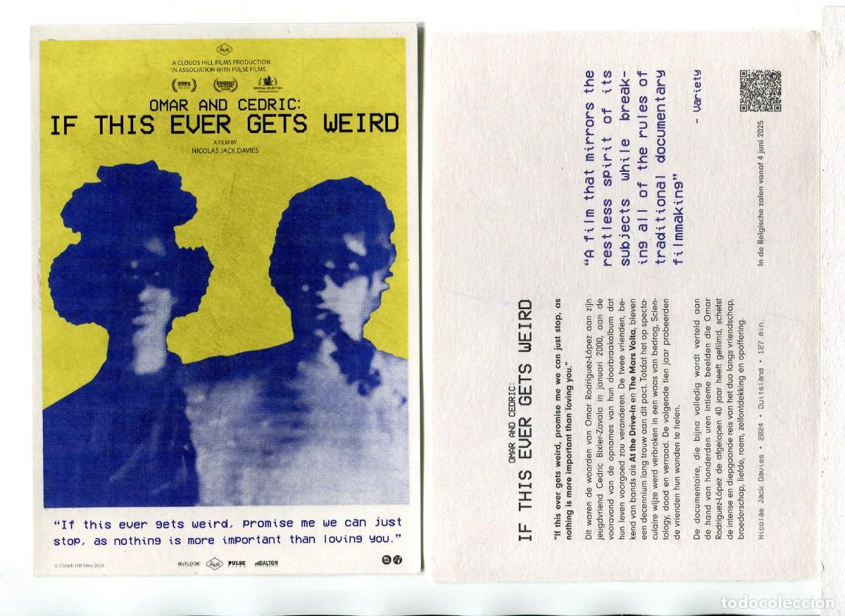 Cine: IF THIS EVER GETS WEIRD, de Omar and Cedric. PROGRAMA BELGA. - Foto 1
