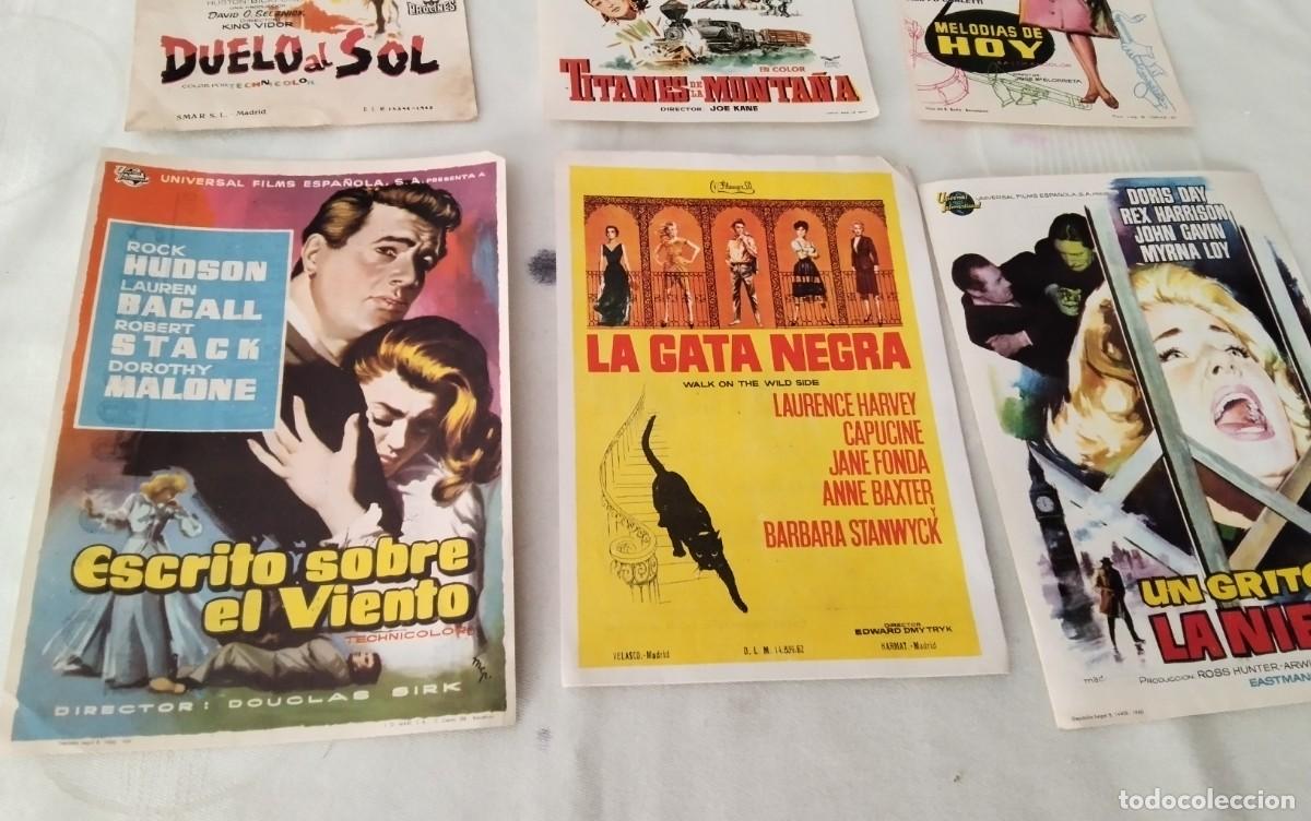 Cine: PONS , TARREGA , 9 PROGRAMAS DE MANO DE CINE , UNO SIN PUBLICIDAD - Foto 4
