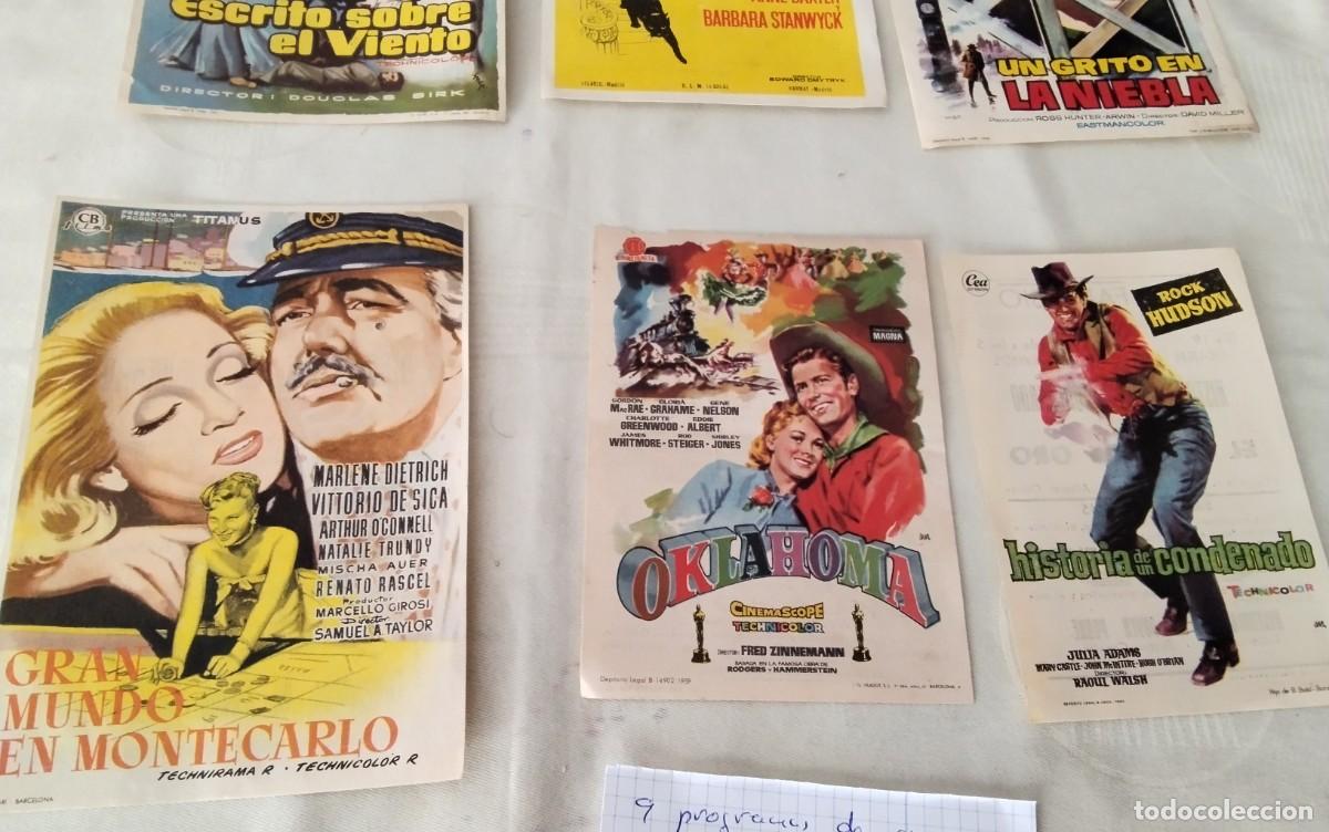 Cine: PONS , TARREGA , 9 PROGRAMAS DE MANO DE CINE , UNO SIN PUBLICIDAD - Foto 8