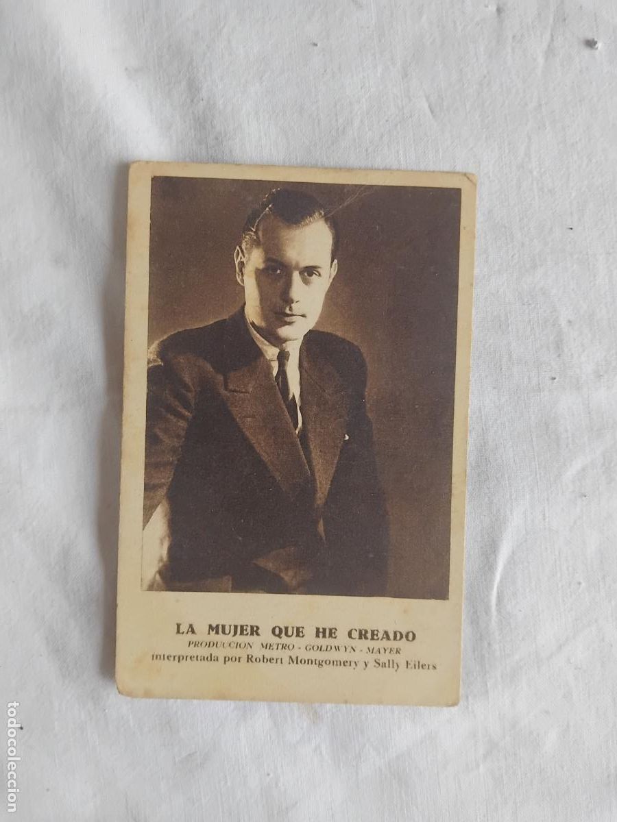 Cine: PROGRAMA DE CINE CARTON. LA MUJER QUE HE CREADO. - Foto 1