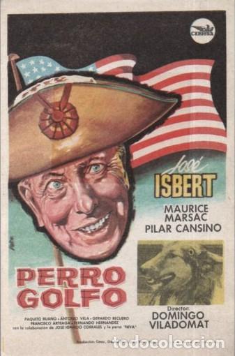 Cine: PROGRAMA DE CINE: PERRO GOLFO PC-10944 - Foto 1