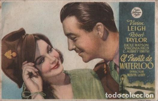 Cine: PROGRAMA DE CINE: EL PUENTE DE WATERLOO PC-10965 - Foto 1