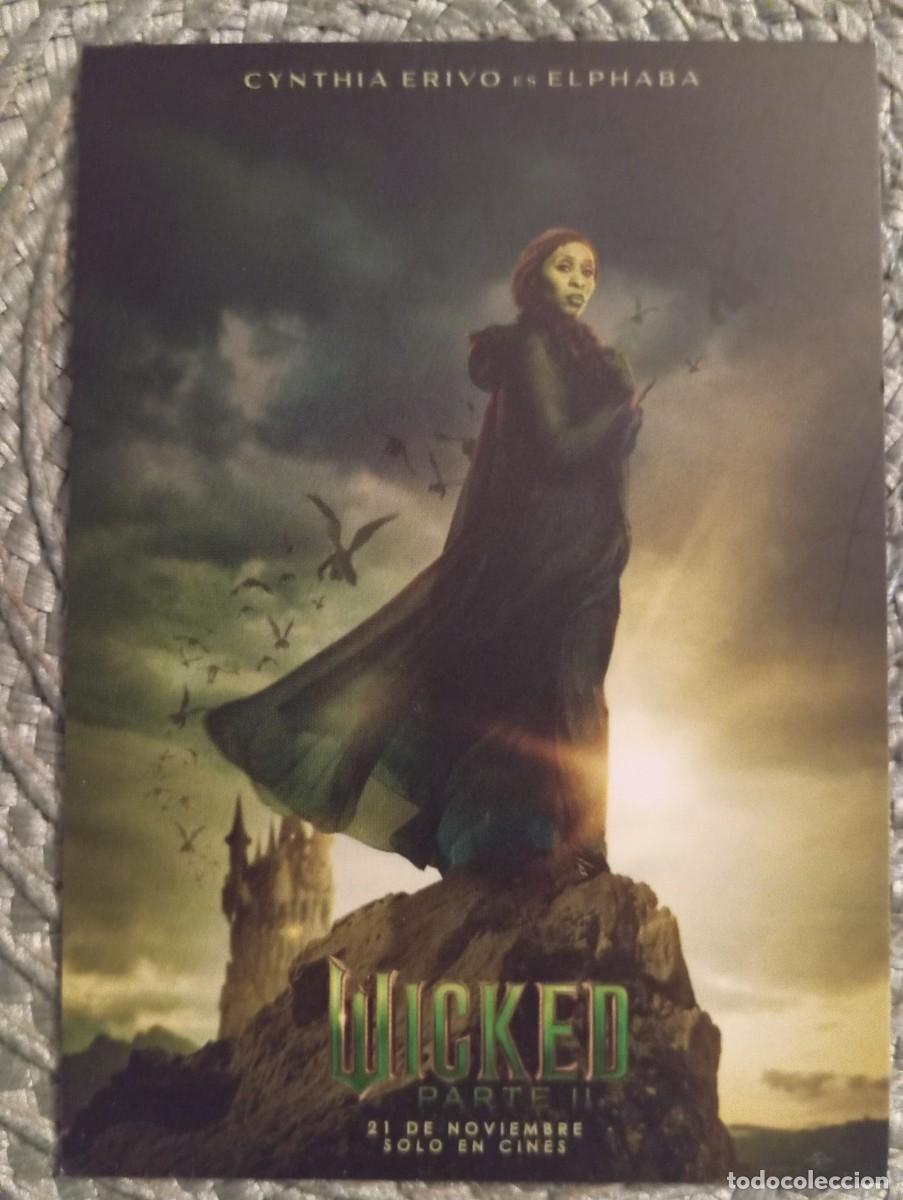 Cine: PROGRAMA DE ** WICKED PARTE II ** .9 X 7 CMS. - Foto 1