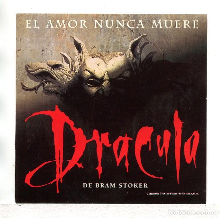 Cine: DR&Aacute;CULA, de Bram Stoker. PEGATINA. - Foto 1