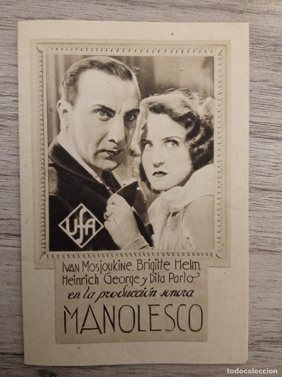 Cine: MANOLESCO, BRIGITTE HELM - Foto 1