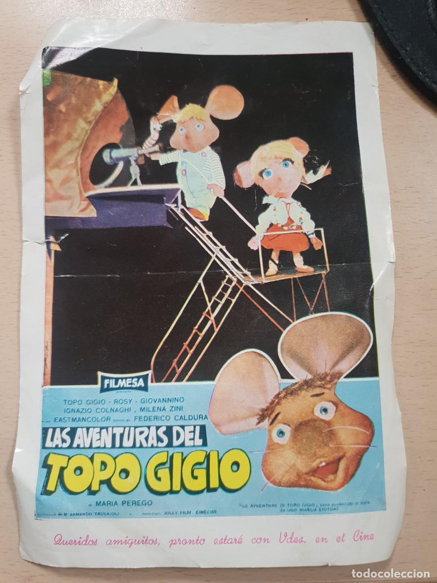 Cine: Programa de cine las aventuras de topo gigio - Foto 1