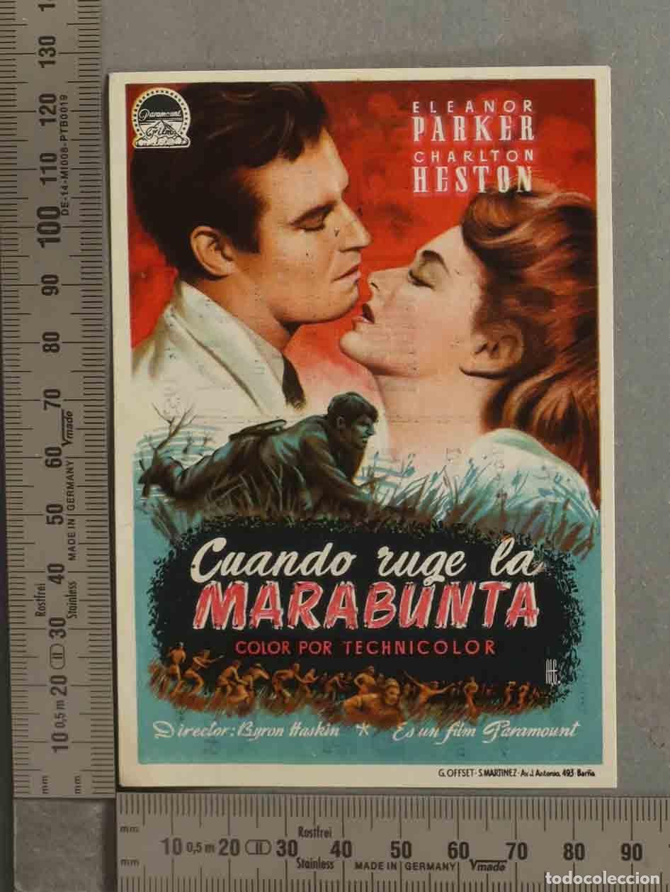 Cine: PROGRAMA DE CINE. CUANDO RUGE LA MARABUNTA - Foto 1