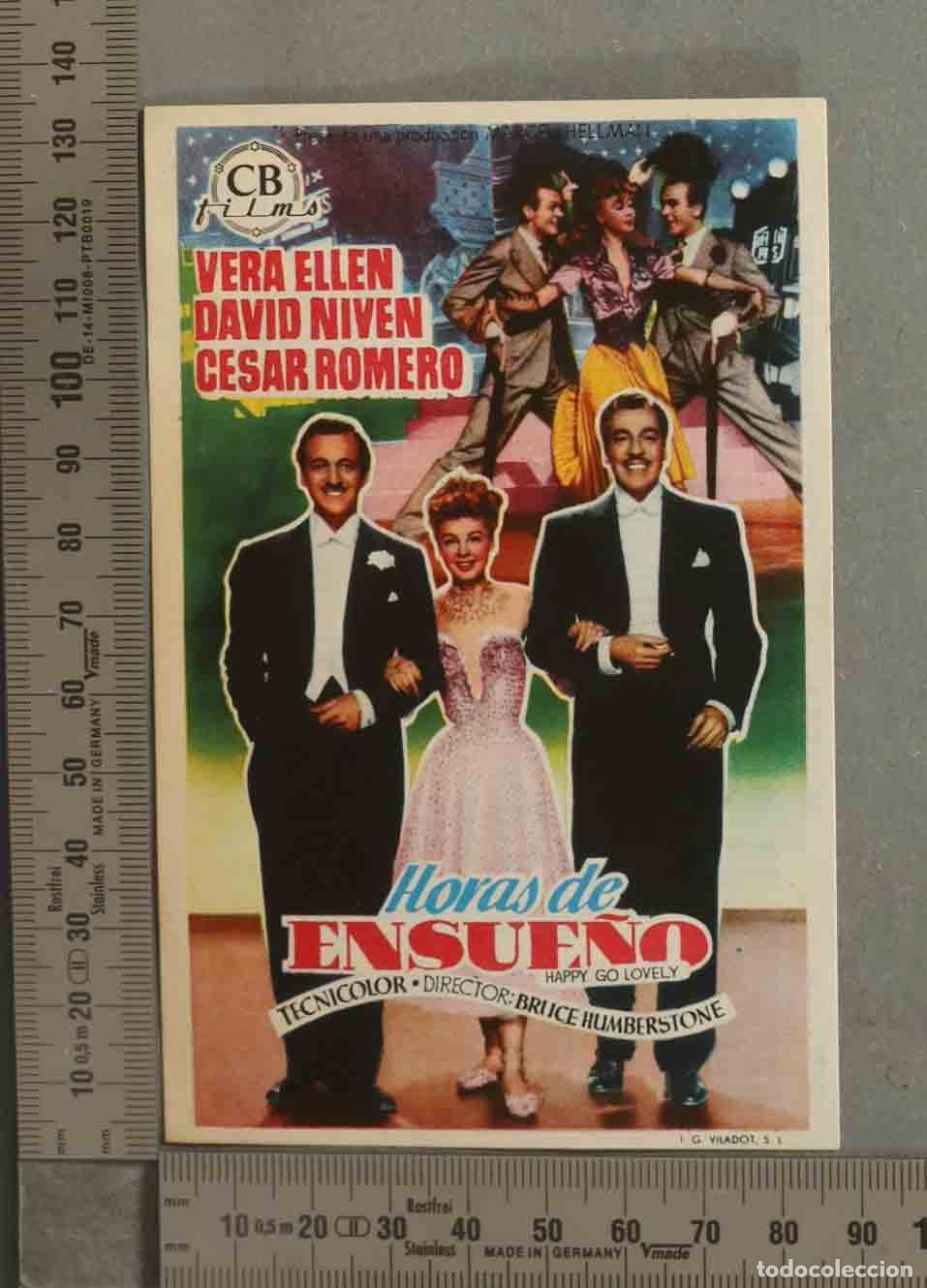 Cine: PROGRAMA DE CINE. HORAS DE ENSUE&Ntilde;O - Foto 1