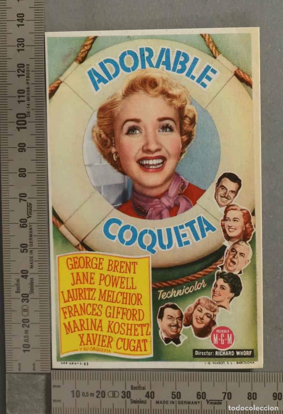 Cine: PROGRAMA DE CINE. ADORABLE COQUETA - Foto 1