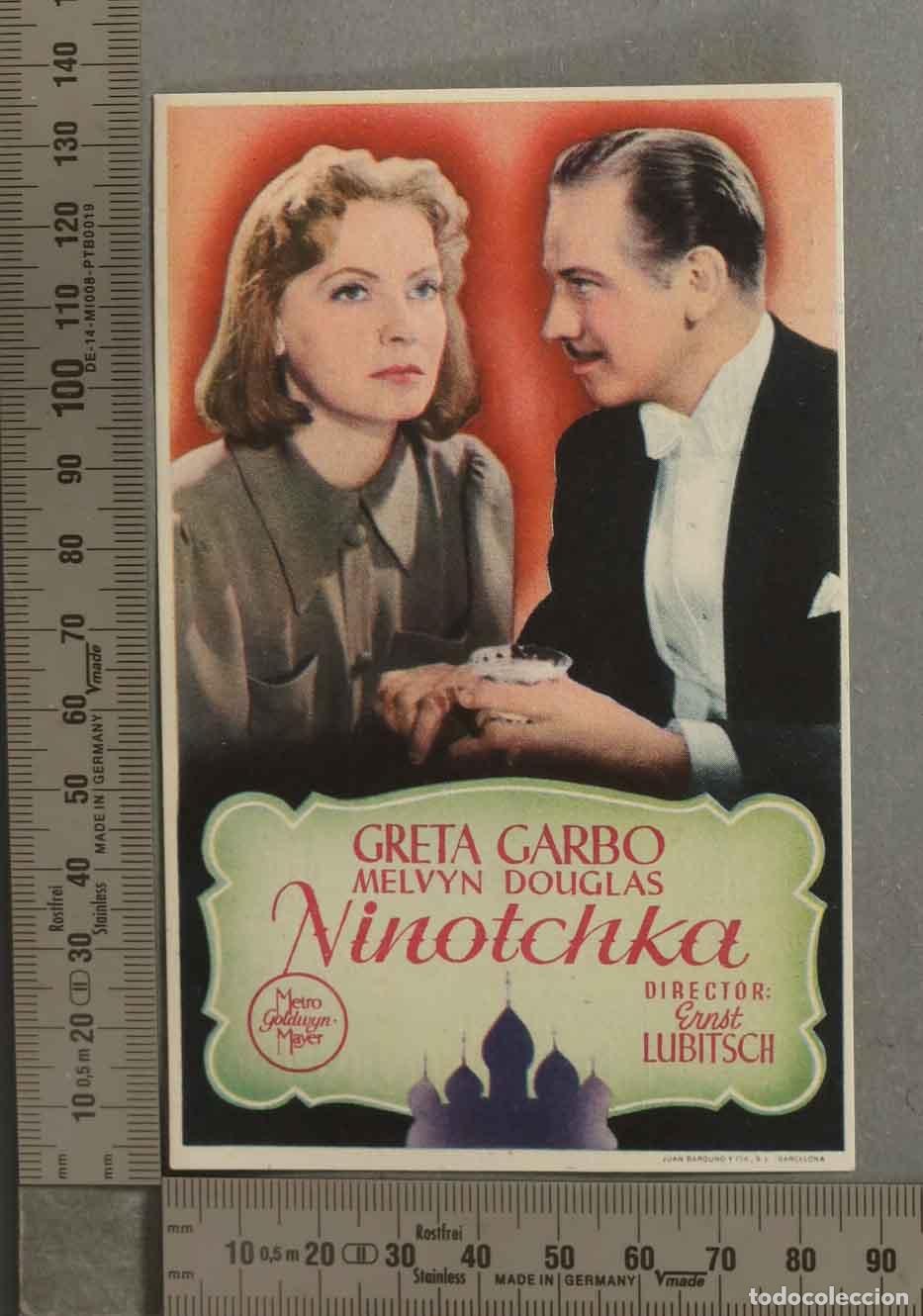 Cine: PROGRAMA DE CINE. NINOTCHKA - Foto 1