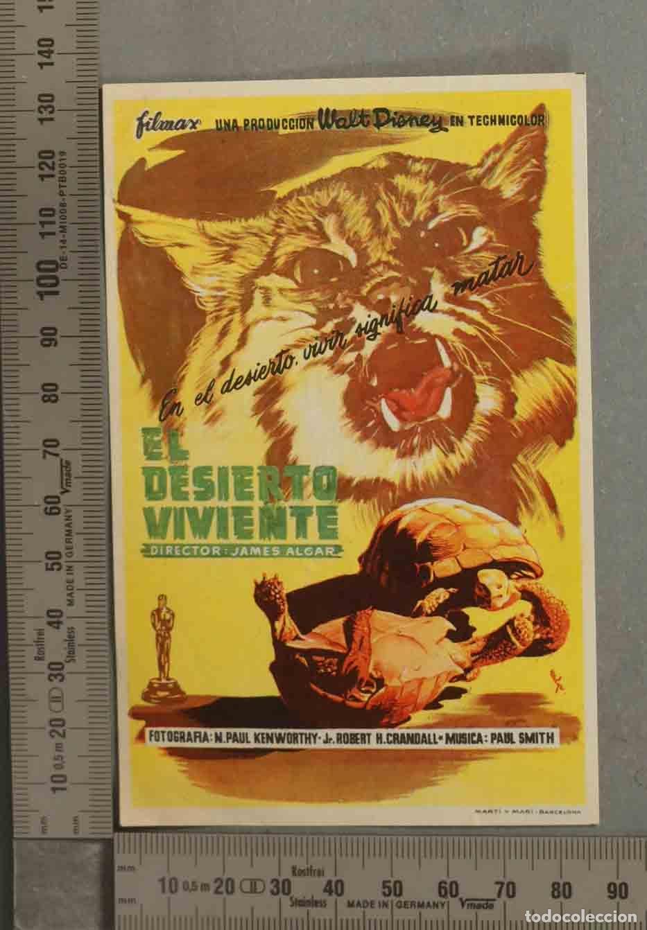Cine: PROGRAMA DE CINE. EL DESIERTO VIVIENTE &ndash; JAMES ALGAR - Foto 1