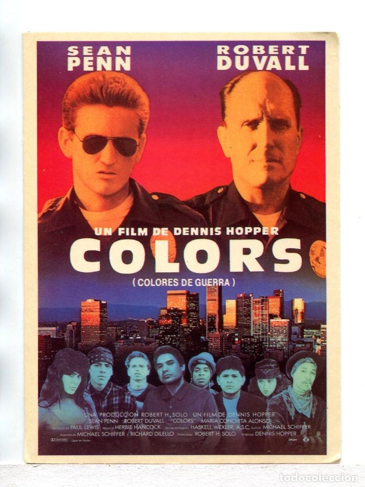 Cine: COLORS, con Sean Penn. POSTAL - Foto 1