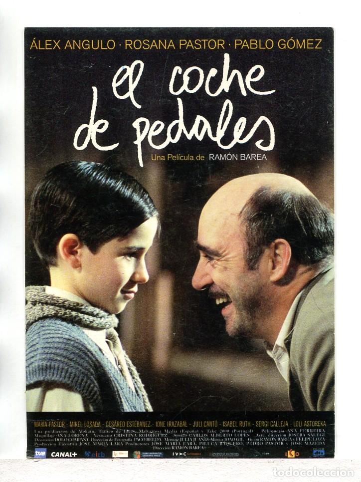 Cine: EL COCHE DE PEDALES, con &Aacute;lex Angulo. POSTAL. - Foto 1
