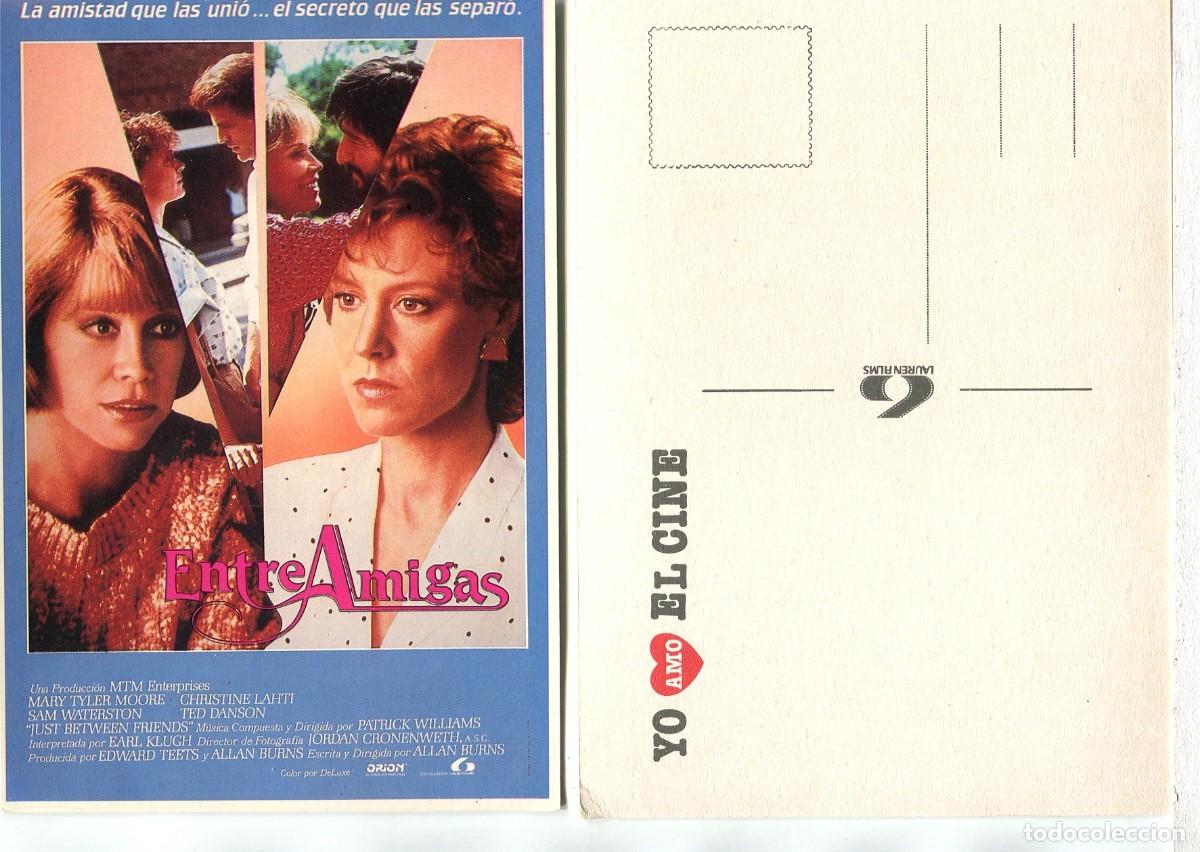 Cine: ENTRE AMIGAS, con Ted Danson. POSTAL. - Foto 1