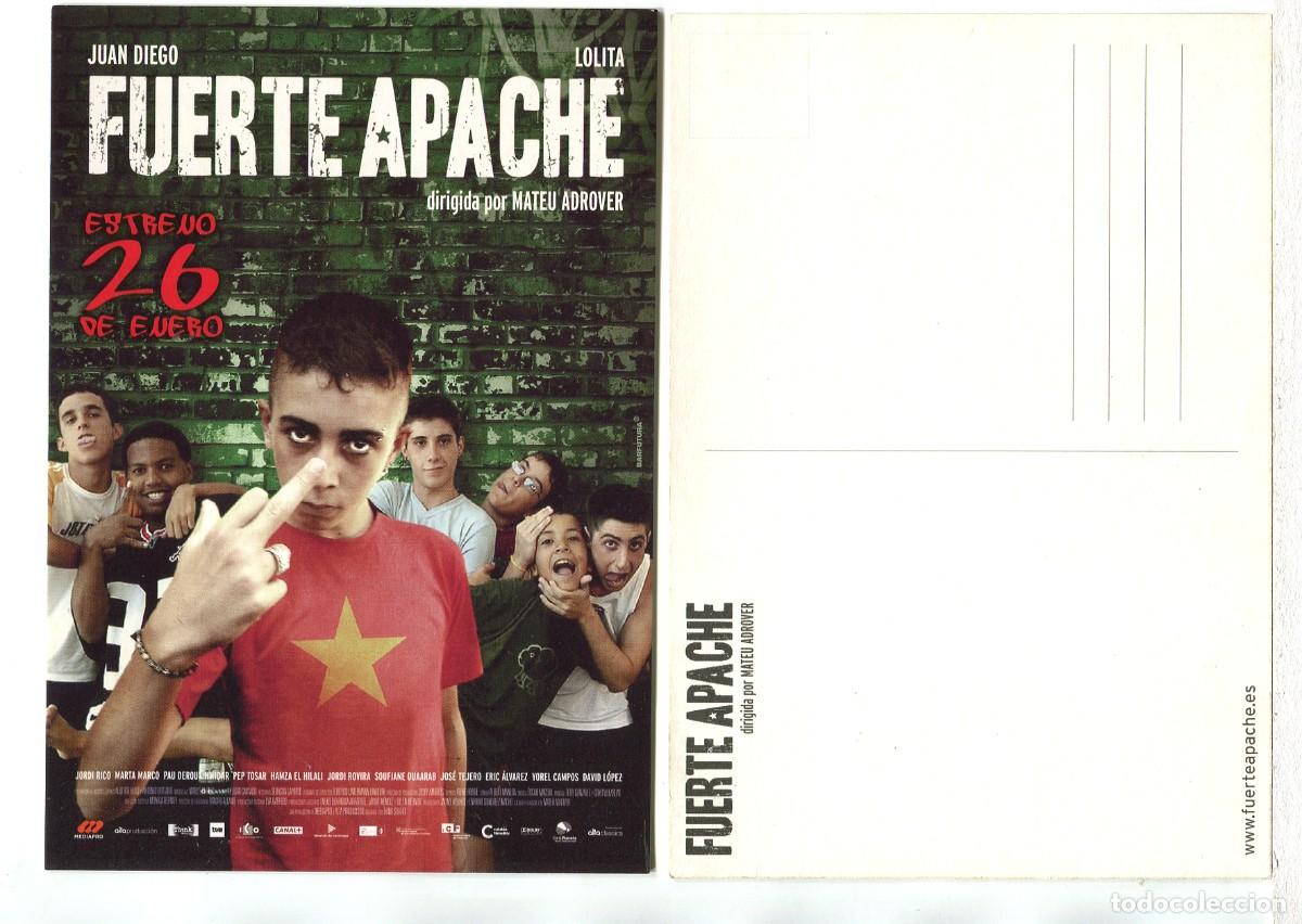 Cine: FUERTE APACHE, con Juan Diego. POSTAL. - Foto 1