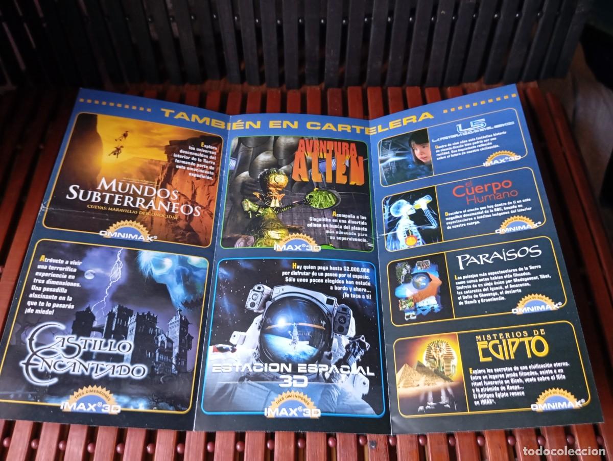  Flyers Publicitaires de films Anciens: Folleto Publicidad IMAX Madrid Matrix Revolutions 2003