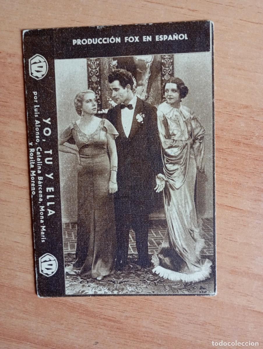 Cine: VIOLETA-PROGRAMA DE CINE --YO .TU Y ELLA - Foto 1