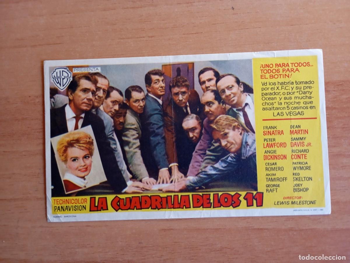 Cine: VIOLETA-PROGRAMA DE CINE --LA CUADRILLA DE LOS 11 - Foto 1