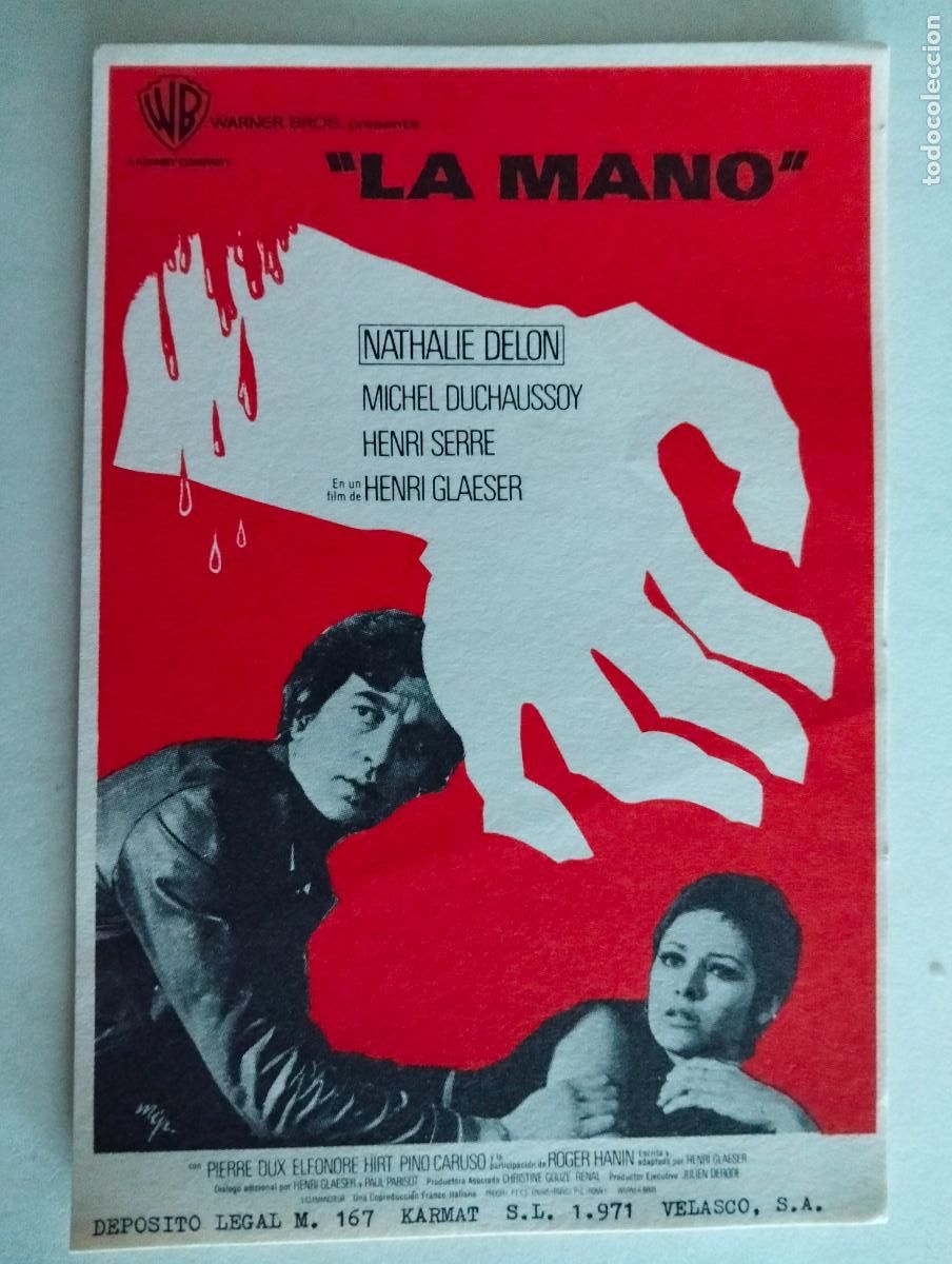 Cine: 10 FOLLETOS DE MANO, LA MANO - Foto 1