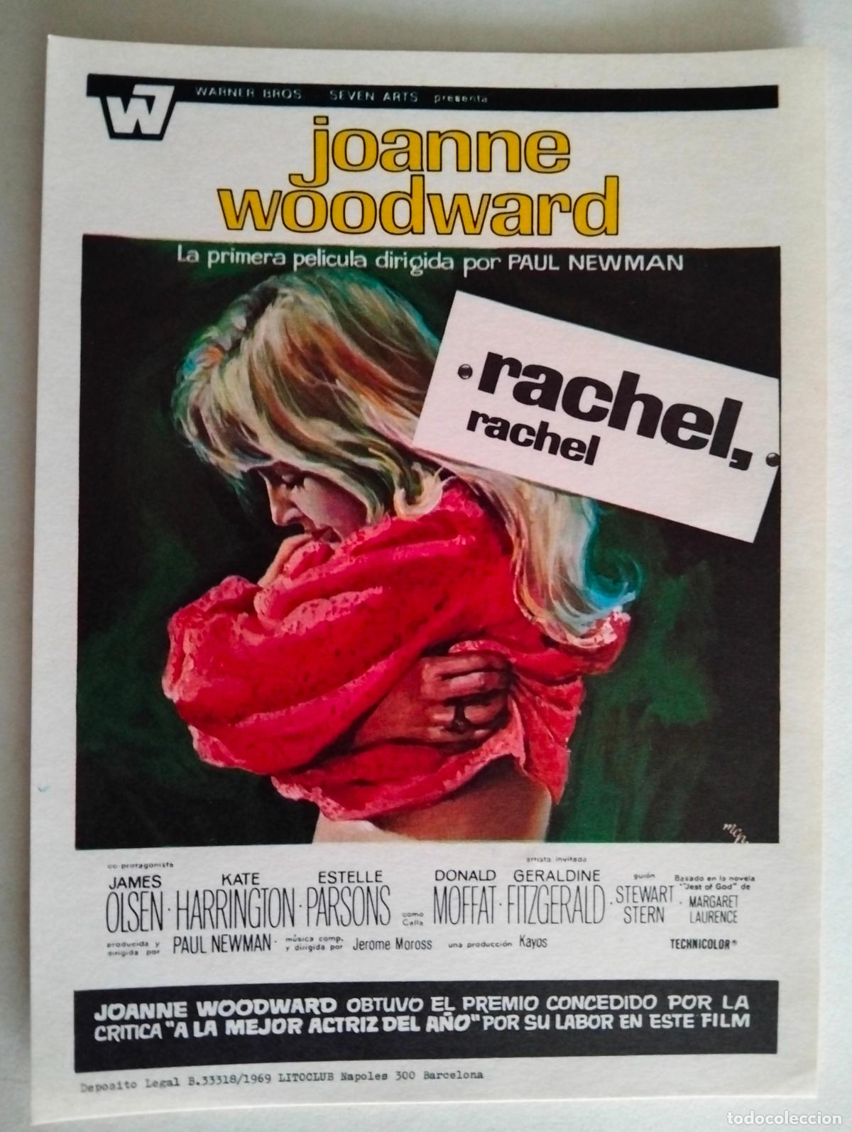 Cine: 10 FOLLETOS DE MANO, RACHEL - Foto 1