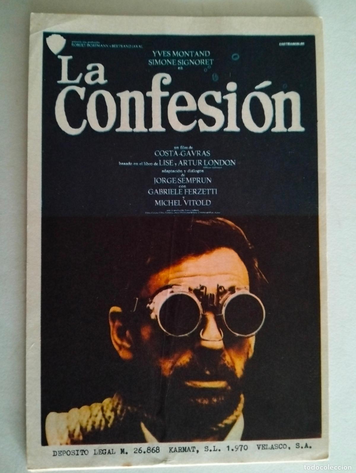 Cine: 10 FOLLETOS DE MANO, LA CONFESION - Foto 1