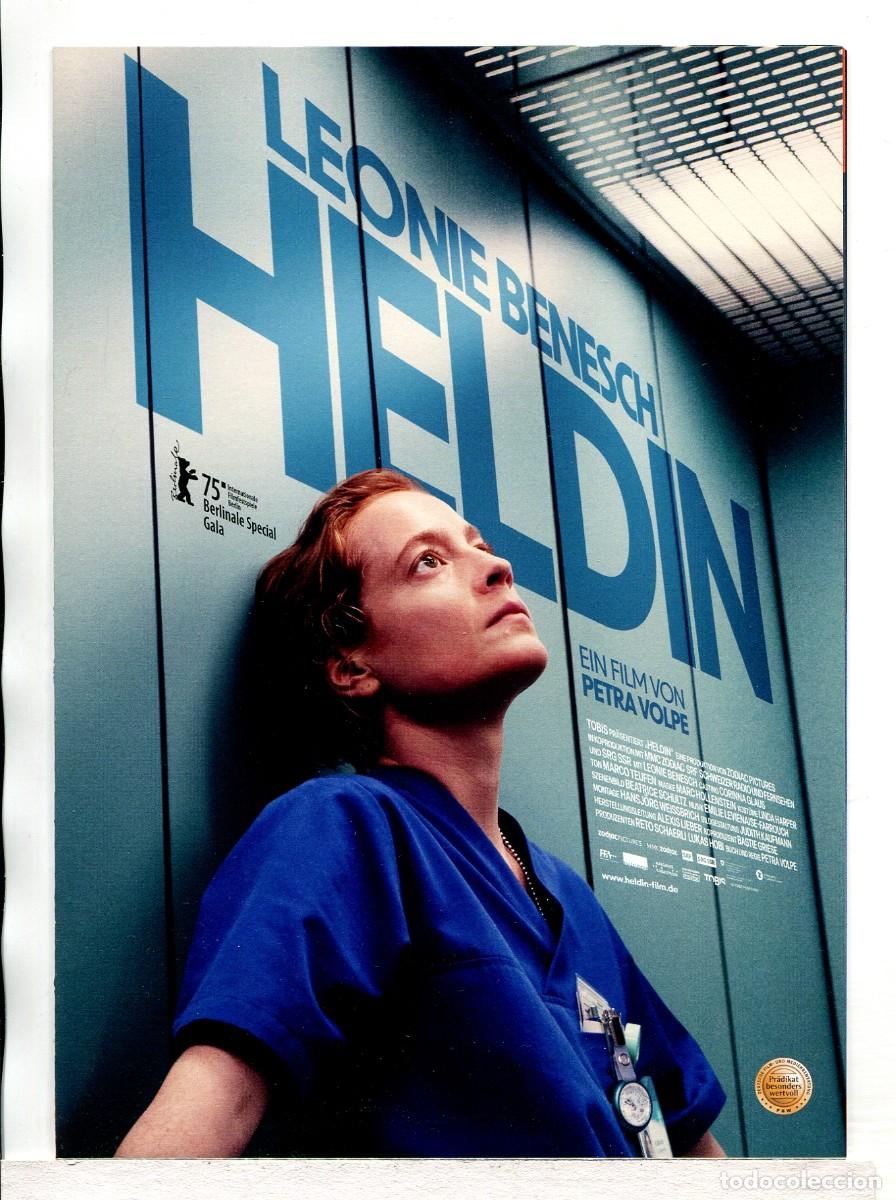 Cine: HELDIN, de LEONIE BENESCH. PROGRAMA ALEM&Aacute;N 15 X 21 cms. plegado - Foto 1