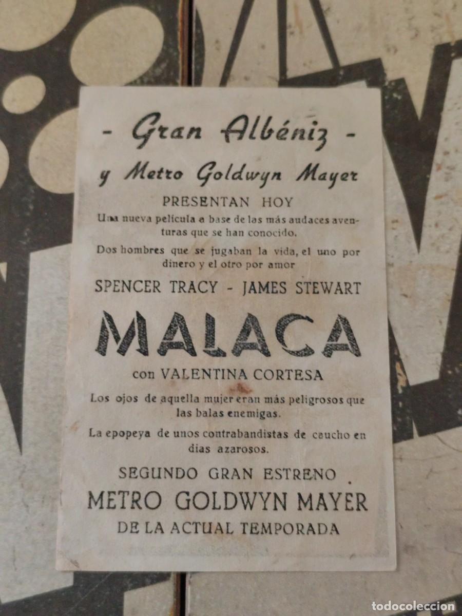 Cine: M&aacute;laca con publicidad Gran Alb&eacute;niz - Foto 2