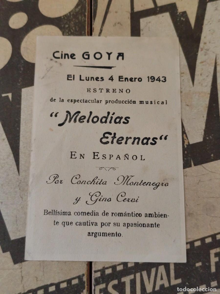 Cine: Melod&iacute;as eternas con publicidad Cine Goya - Foto 2
