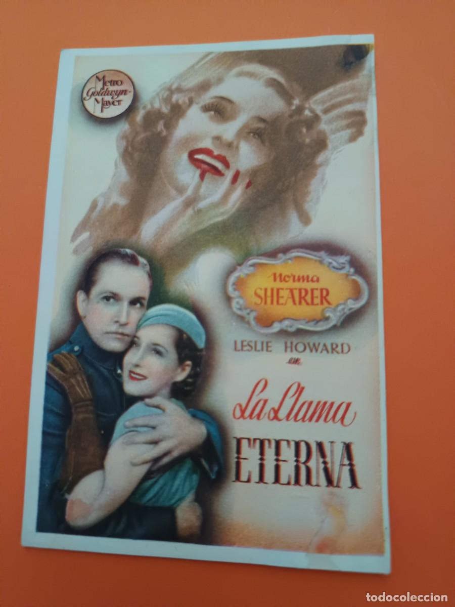 Cine: PROGRAMA DE CINE LA LLAMA ETERNA LESLIE HOWARD - Foto 1