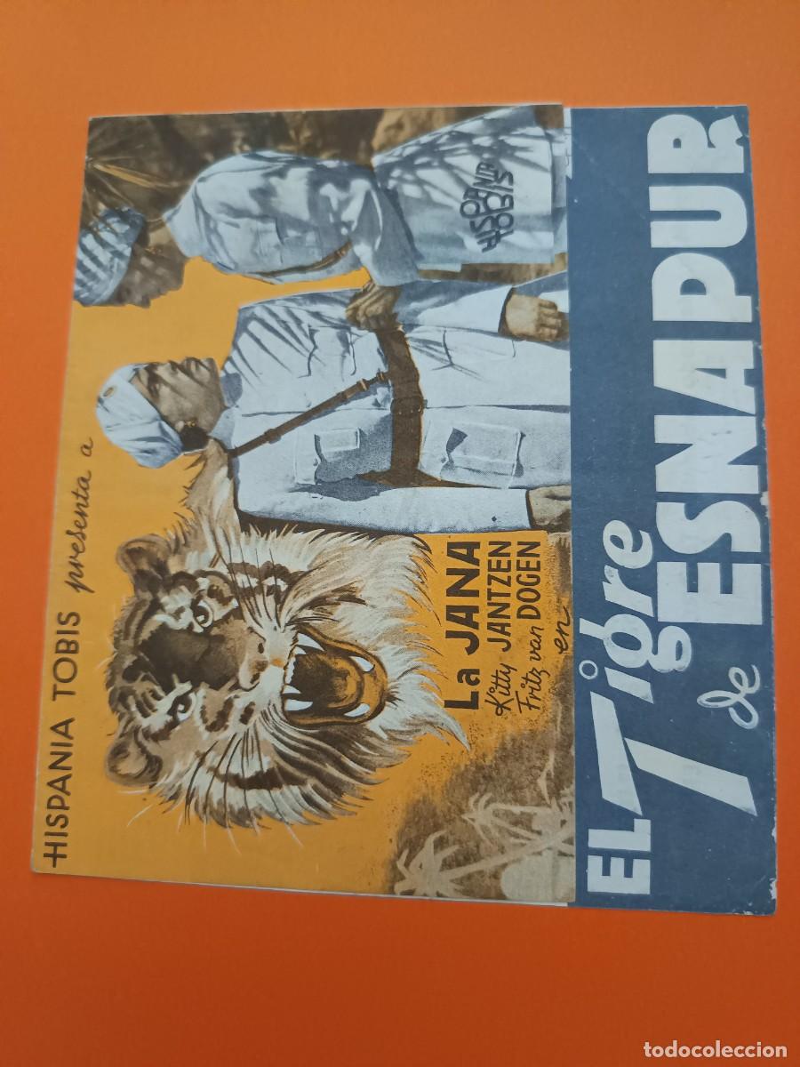 Cine: PROGRAMA DE CINE EL TIGRE DE ESNAPUR LA JANA - Foto 1