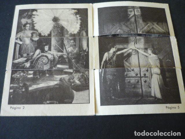Cine: EL SIGNO DE LA CRUZ PROGRAMA DE CINE ENTRELAZABLE MUY RARO - Foto 2