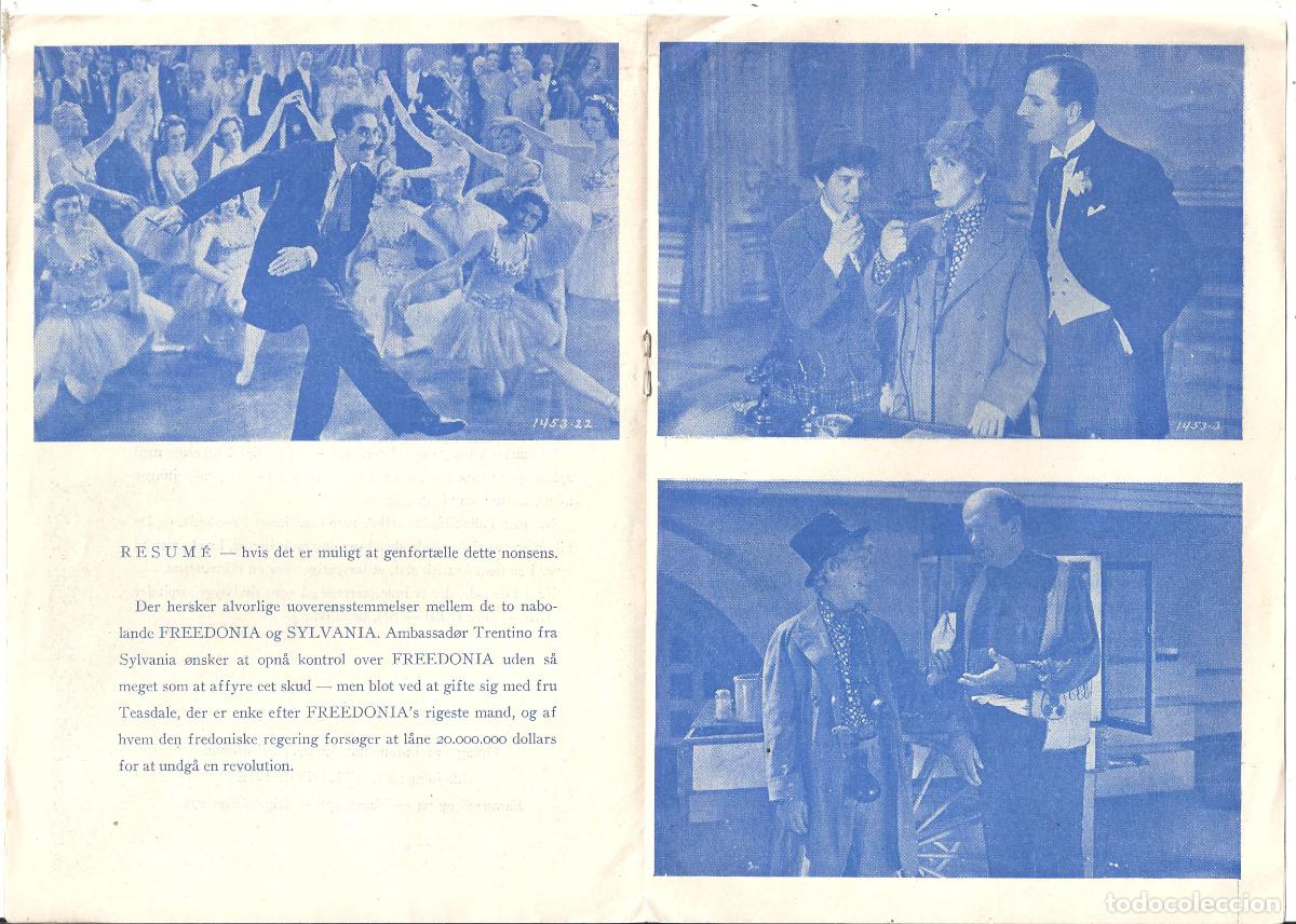 Cine: PTCC7 02 SOPA DE GANSO PROGRAMA LIBRITO DANES HERMANOS MARX - Foto 2