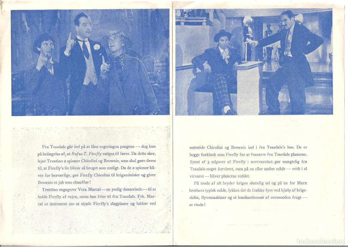 Cine: PTCC7 02 SOPA DE GANSO PROGRAMA LIBRITO DANES HERMANOS MARX - Foto 4