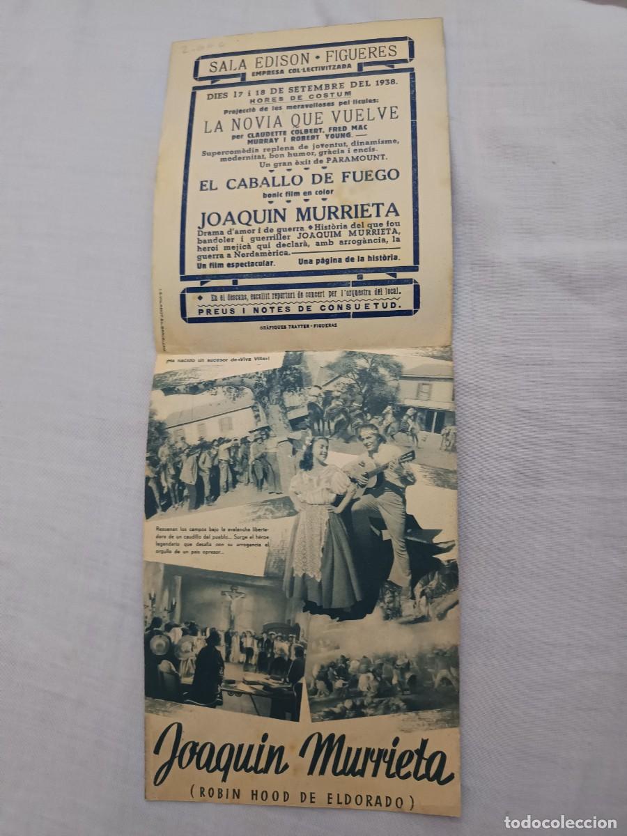 Cine: PROGRAMA DE CINE JOAQUIN MURRIETA WARNER BAXTER - Foto 3
