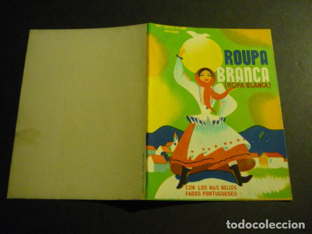 Cine: ROUPA BRANCA PROGRAMA DE CINE DOBLE SIN PUBLICIDAD - Foto 1