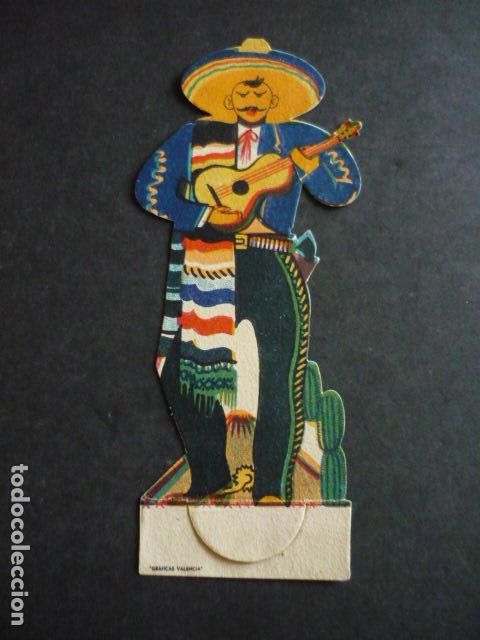 Cine: AL SON DE LA MARIMBA PROGRAMA DE MANO TROQUELADO CON PUBLICIDAD CINE IMPERIO