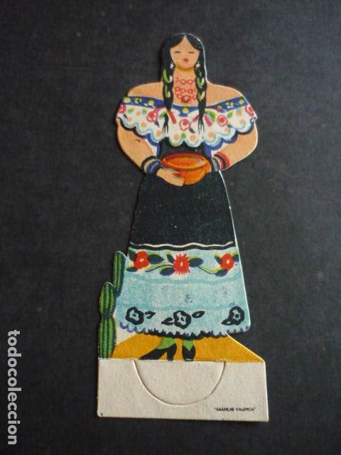 Kino: AL SON DE LA MARIMBA PROGRAMA DE MANO TROQUELADO CON PUBLICIDAD TEATRO LIRICO VALENCIA