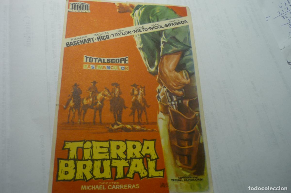 Cine: programa tierra brutal richard basehart - Foto 1