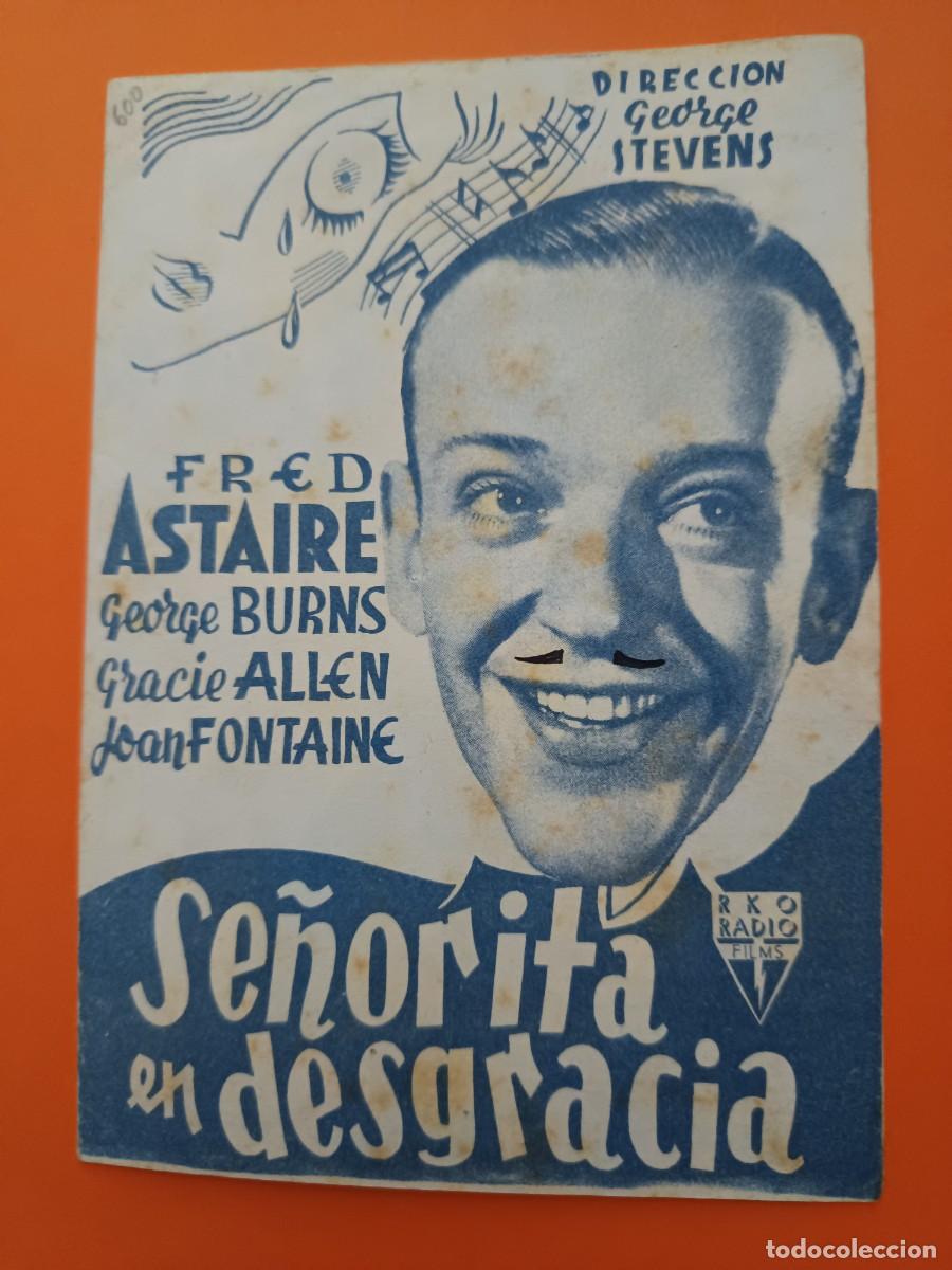 Cine: PROGRAMA DE CINE SE&Ntilde;ORITA EN DESGRACIA FRED ASTAIRE - Foto 1