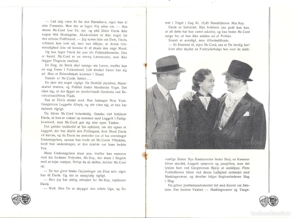 Cine: PTCC 833 CONTRA EL IMPERIO DEL CRIMEN PROGRAMA LIBRITO DANES JAMES CAGNEY - Foto 4