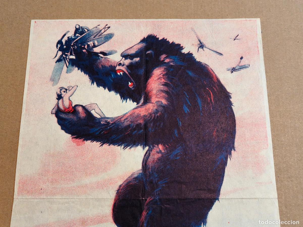 Cine: KING KONG PROGRAMA DE CINE CARTEL 1933 - Foto 2