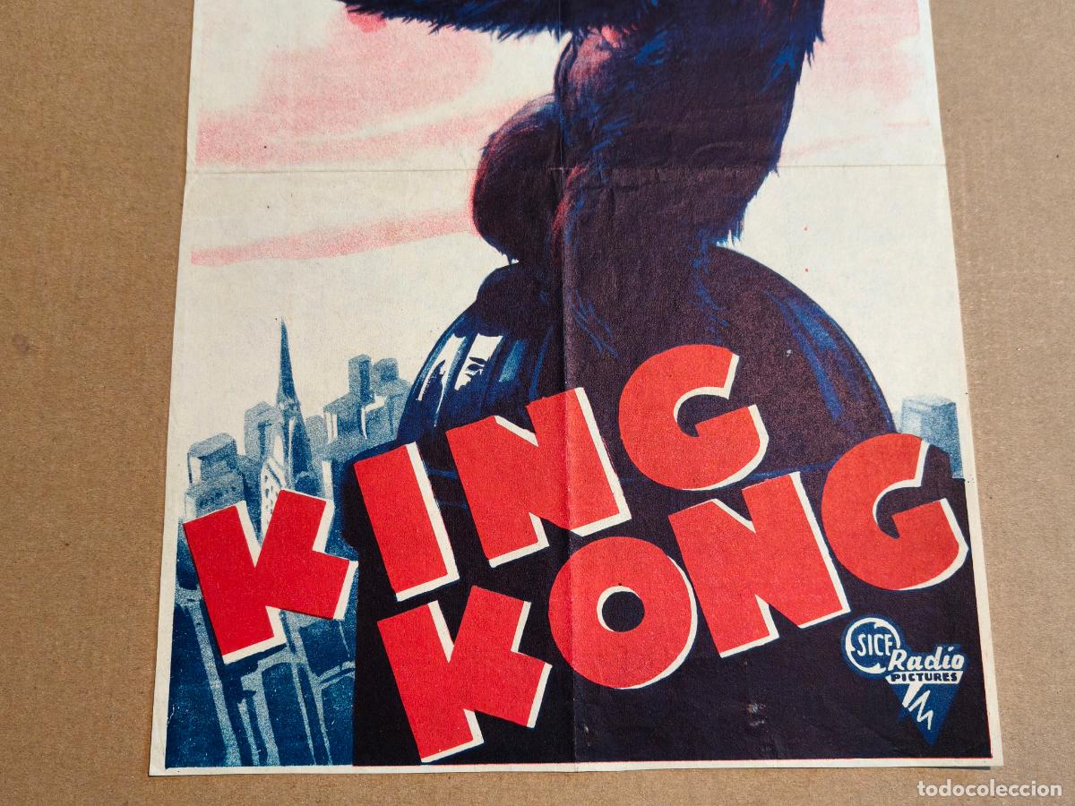 Cine: KING KONG PROGRAMA DE CINE CARTEL 1933 - Foto 3